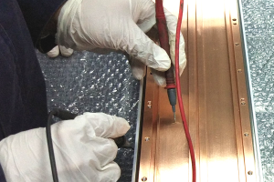 磁控濺射組件裝配檢驗過程